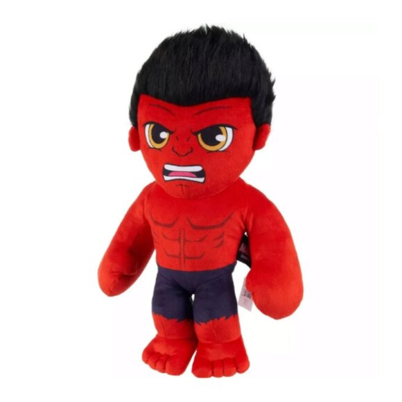 Marvel Plush Talkers Red Hulk Plush with Sound - Picture 1 of 2